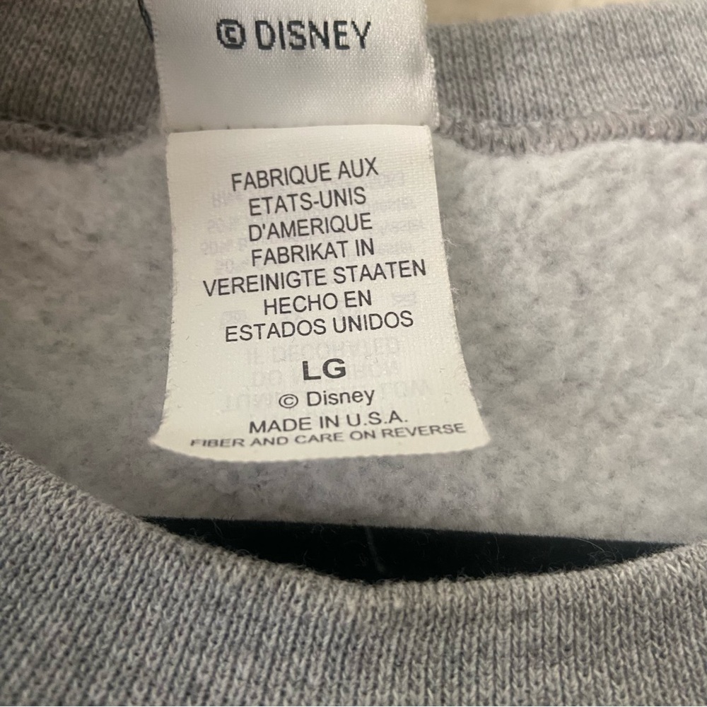 Vintage Disney Mickey Mouse Crewneck Sweater in grey size large - Picture 5 of 13
